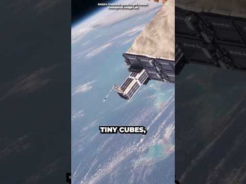 Cubesats are a game-changer. #space #satellite #cosmoknowledge