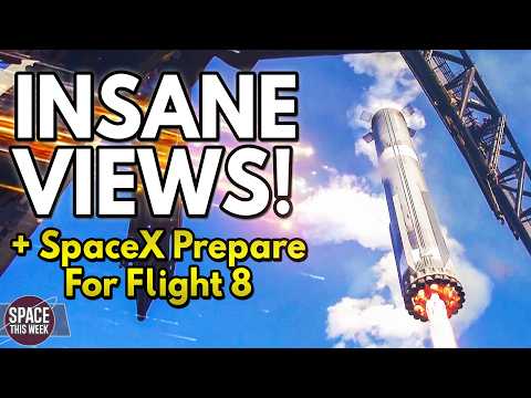 SpaceX share AMAZING new shots of Flight 7, &amp; Prepare Upgrades for Flight 8!