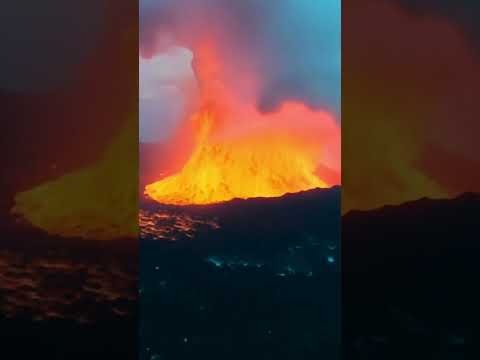 Rare Underwater Volcano Eruption! #volcano #underwater #scaryocenvideos #rare