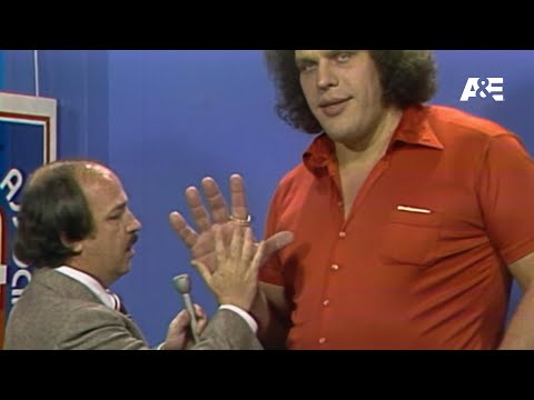 Hulk Hogan was in awe the first time he met Andre: A&amp;E WWE Rivals Hulk Hogan vs. Andre the Giant