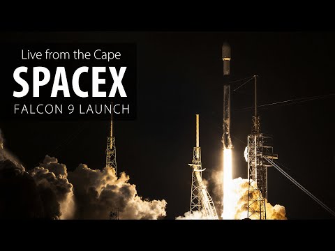 Live: SpaceX launches a Falcon 9 rocket from Cape Canaveral with 27 Starlink satellites