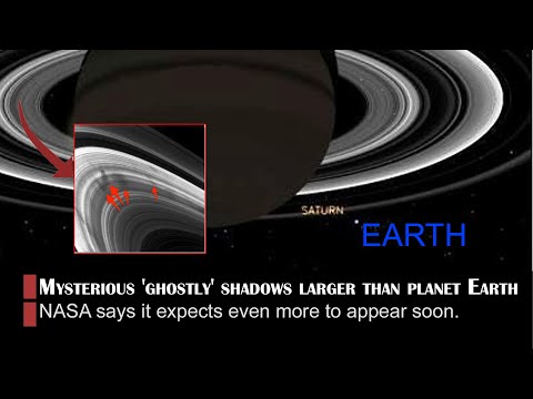 Mysterious &#039;ghostly&#039; shadows larger than planet Earth reappeared on Saturn&#039;s rings.