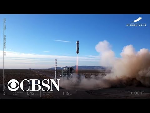 Watch: Blue Origin launches crew of 6 to space and back