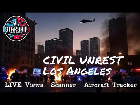 🔴Los Angeles Civil Unrest - Anti-ICE mobs flood streets as chaos unfolds in Los Angeles