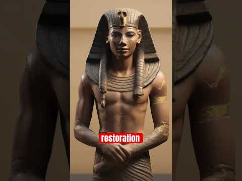 Reviving Ancient Egypt: Restoration of a Divine Relic #ancientegypt #ancient #ai #timetravel