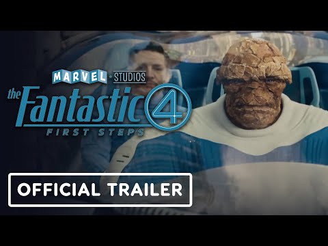 The Fantastic Four: First Steps - Official Teaser Trailer (2025) Pedro Pascal, Joseph Quinn