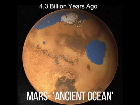 &#039;Ancient Ocean&#039; on MARS: 4.3 Billion Years Ago #nasa #space #solarsystem