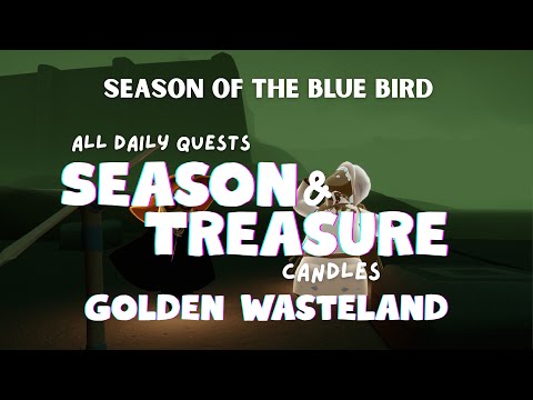 Season &amp; Treasure Candles and Daily Quest | Golden Wasteland | SkyCotl | NoobMode