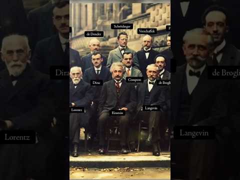 The Most Intelligent Picture Ever Taken. 17 of Them are Nobel Prize Winners | 1927