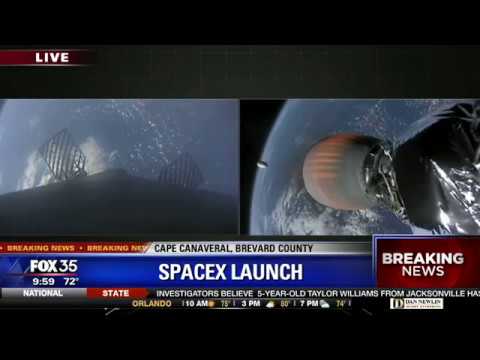SpaceX successfully launches Falcon 9 rocket carrying heaviest payload to date into space
