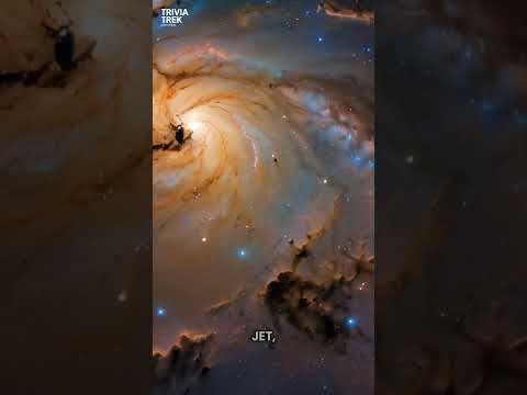&quot;Massive Radio Jet: Unlocking Cosmic Secrets! 🚀🌀 #space &quot;