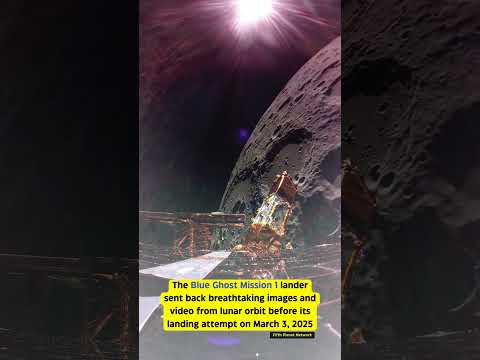 Firefly&#039;s Blue Ghost Just Sent Stunning Footage from the Moon! 🌕🚀