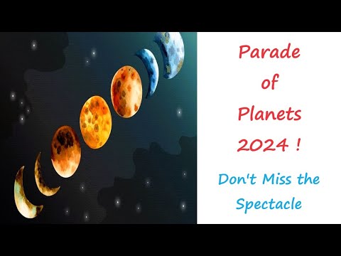 Don&#039;t Miss The Parade of Planets !