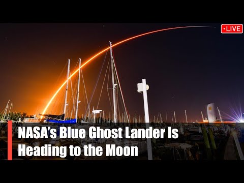 NASA’s Blue Ghost Lander Is Heading to the Moon | A Giant Leap for Lunar Exploration!