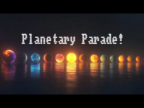 Rare Planetary Parade: All 7 Planets Align on February 28, 2025!