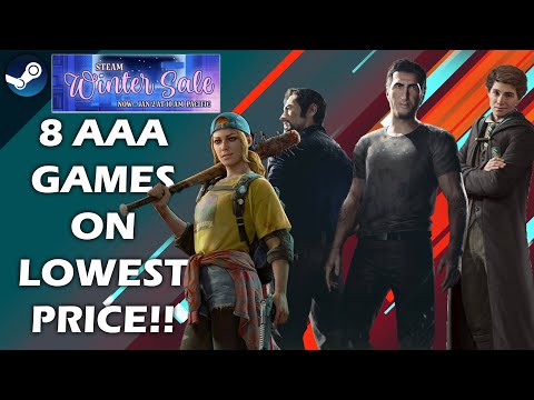 8 AAA Games on Lowest Price - Steam Winter Sale - Don&#039;t miss these Last Steam Deals of 2024