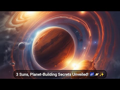 Triple-Sun Discovery: Indian Astronomers Unlock Planet Formation Secrets! 🌌🪐