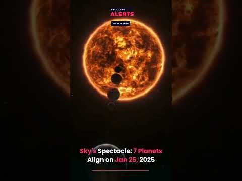 All Eyes to the Sky: 7-Planet Alignment #7planet #solarsystem #alleyestothesky