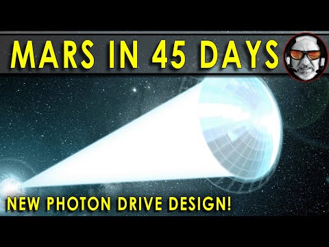 NEW!! Photon Thermal Drive!! Mars in 45 days! Jupiter in one year!