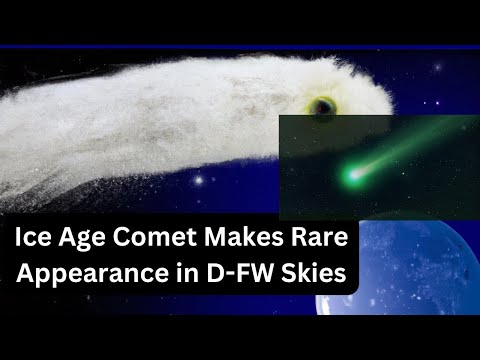 Ice Age Comet Makes Rare Appearance in DFW Skies | Don&#039;t Miss It! | #comet | #isquare