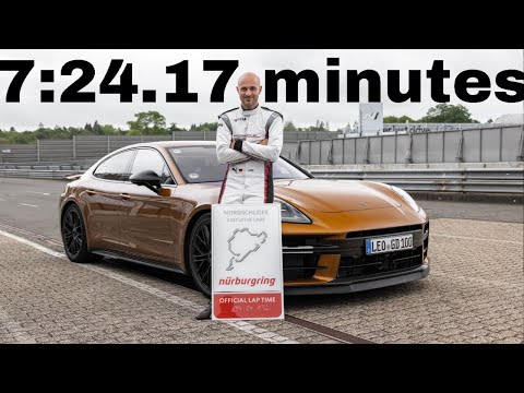 The most powerful Porsche Panamera sets a record time on the Nürburgring Nordschleife