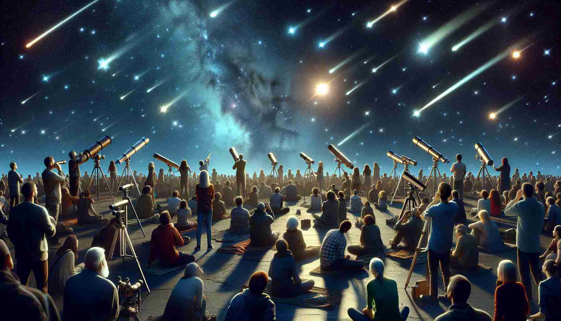 Stargazers Await Celestial Dance Tonight Stargazers Await Celestial Dance Tonight