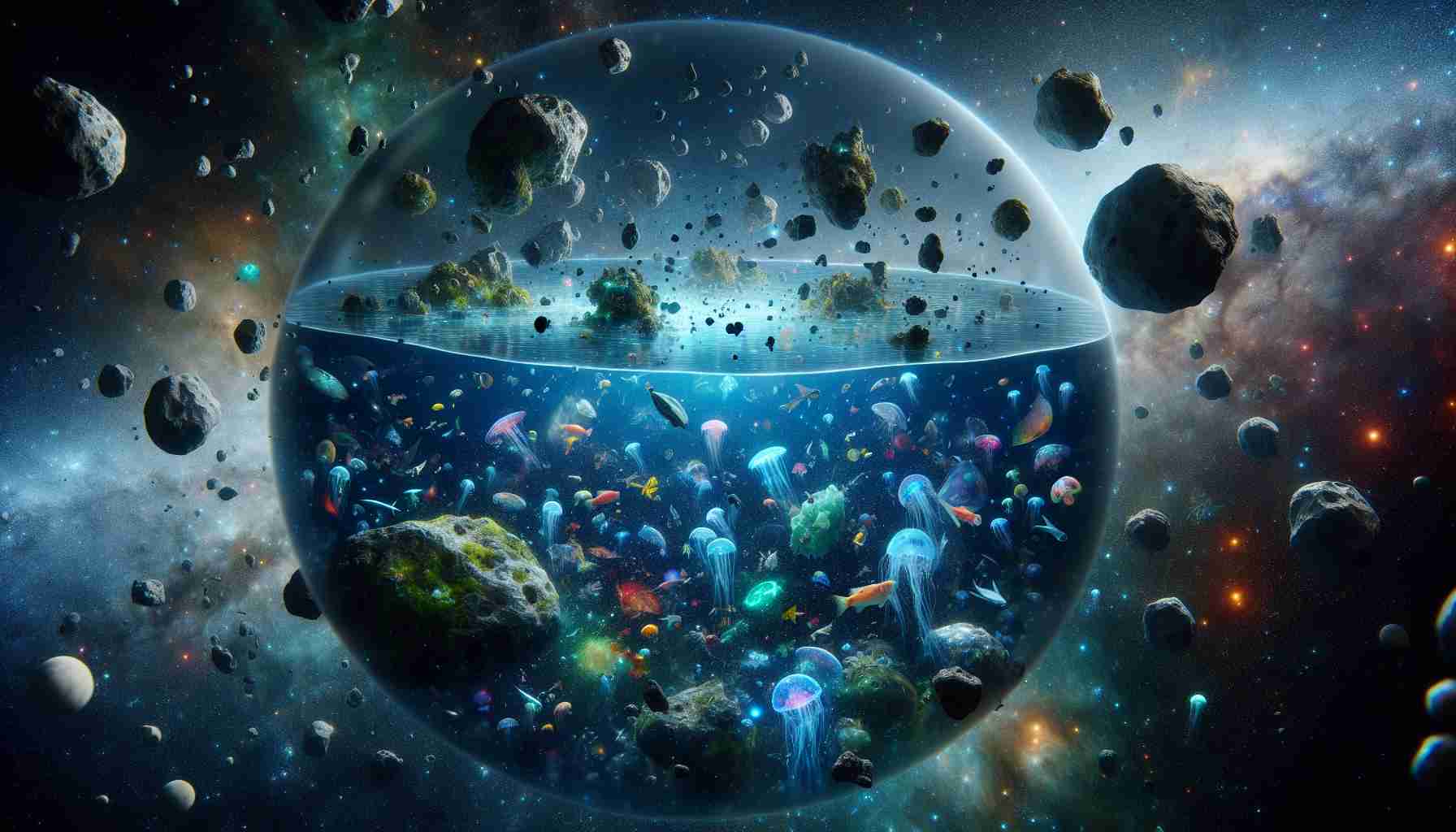 Asteroids, Aquatic Wonders, and an Expanding Ocean Mystery Asteroids, Aquatic Wonders, and an Expanding Ocean Mystery