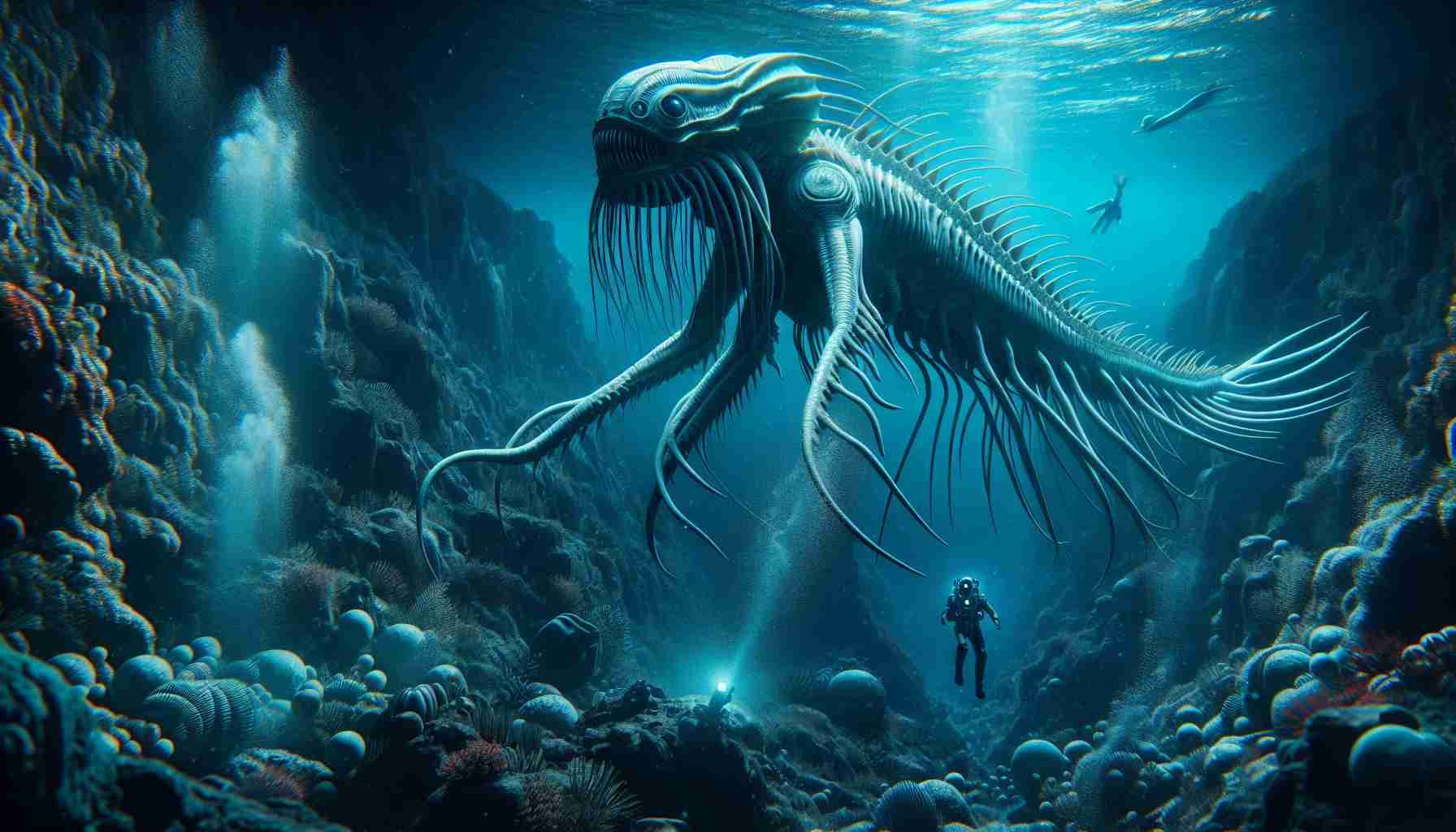 Unbelievable Deep-Sea Discovery! Meet the Alien-Like Predator that Defies Expectations Unbelievable Deep-Sea Discovery! Meet the Alien-Like Predator that Defies Expectations