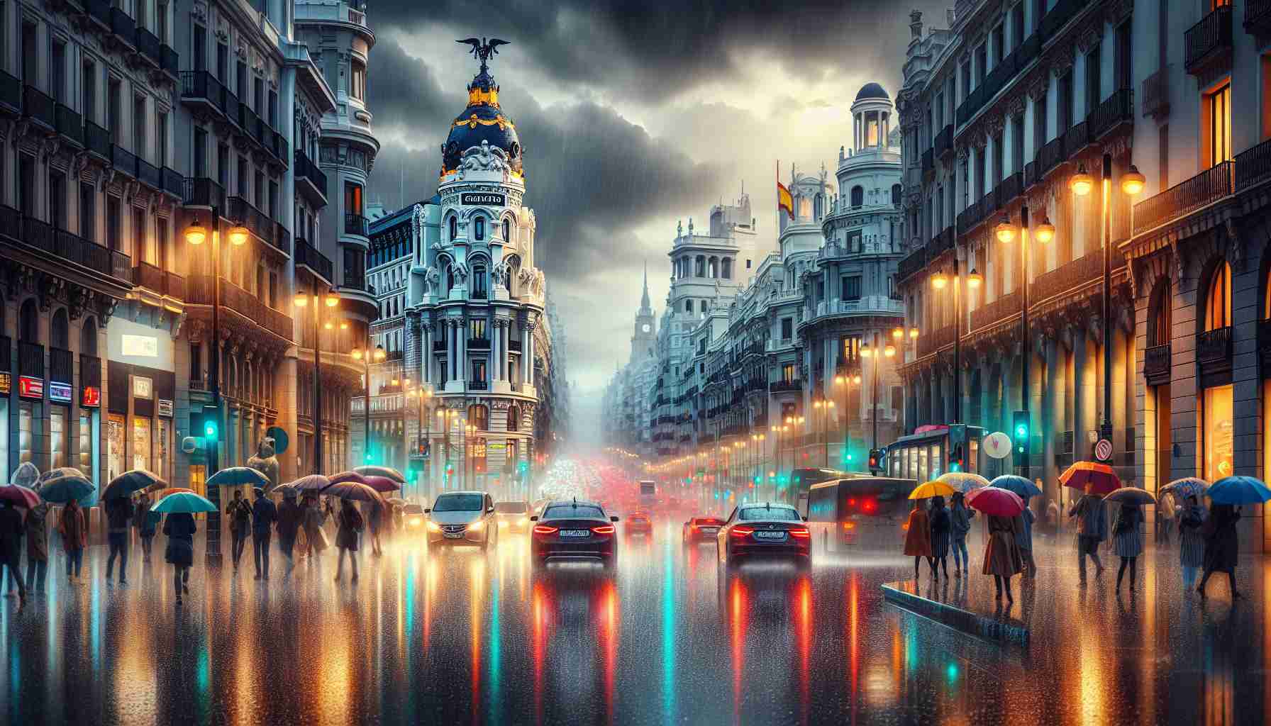 Weather Alert: Rainy Friday in Madrid!