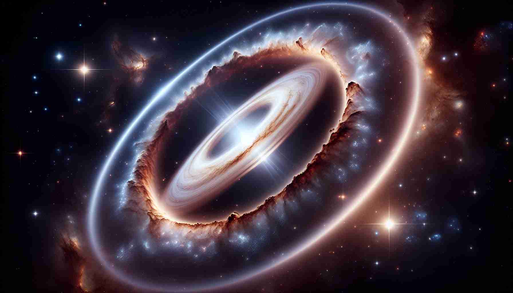 Wissenschaftler fangen beeindruckenden Einstein-Ring um eine nahegelegene Galaxie ein! -