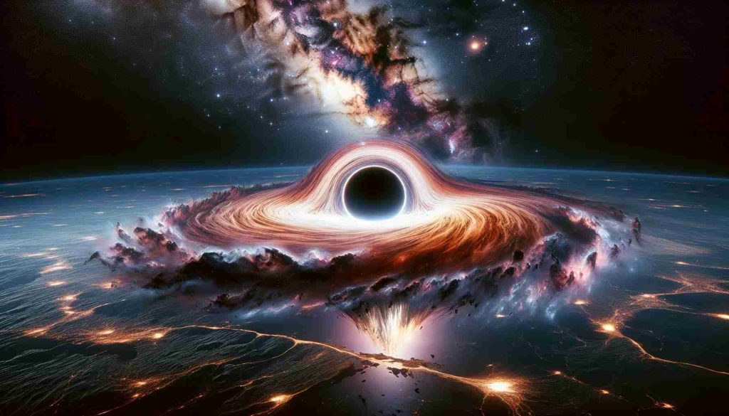 A Cosmic Collision Awaits: Milky Way Meets a Giant Black Hole A Cosmic Collision Awaits: Milky Way Meets a Giant Black Hole