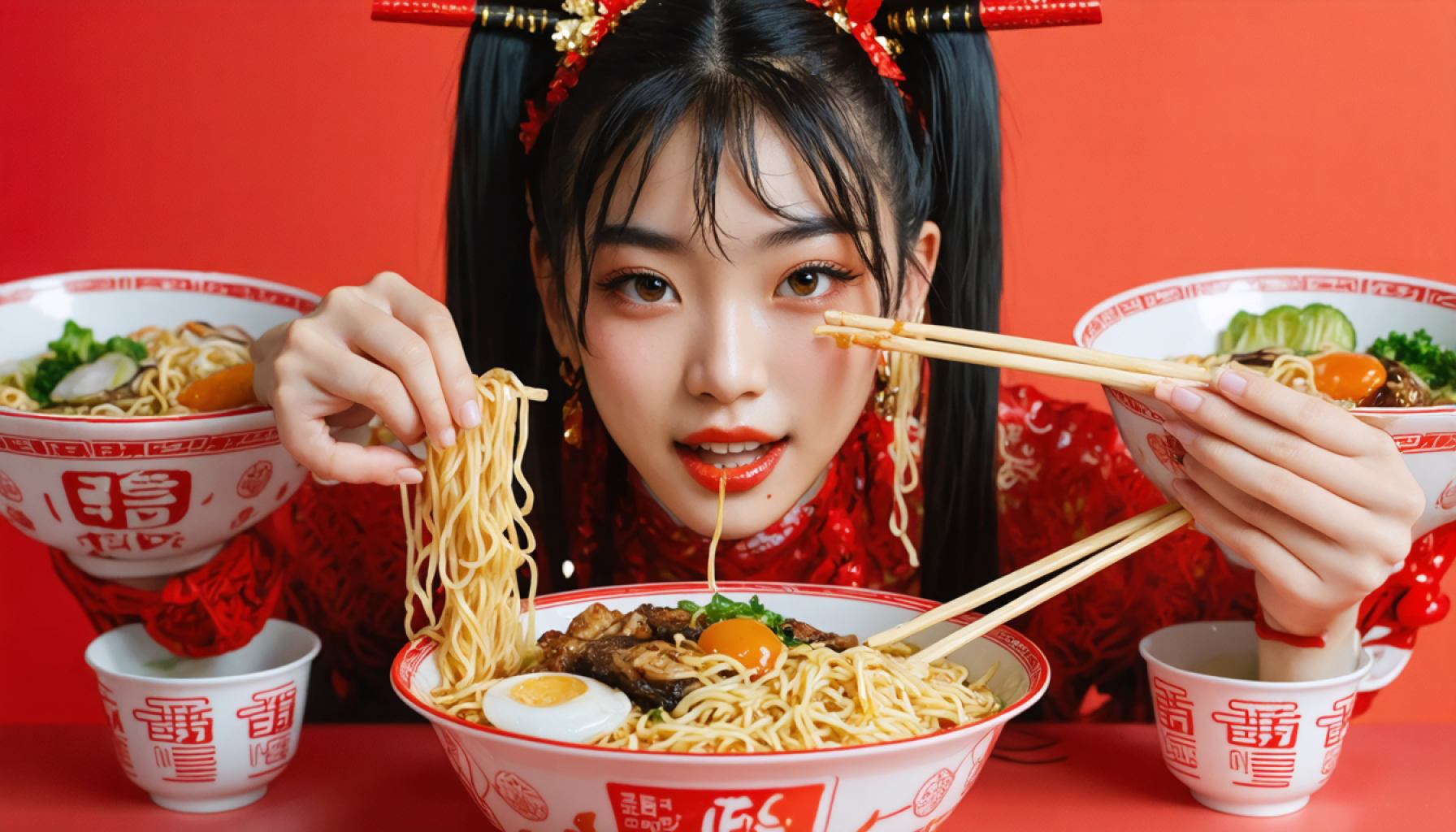 This Idol's Over-the-Top Ramen Order Is Making Waves!