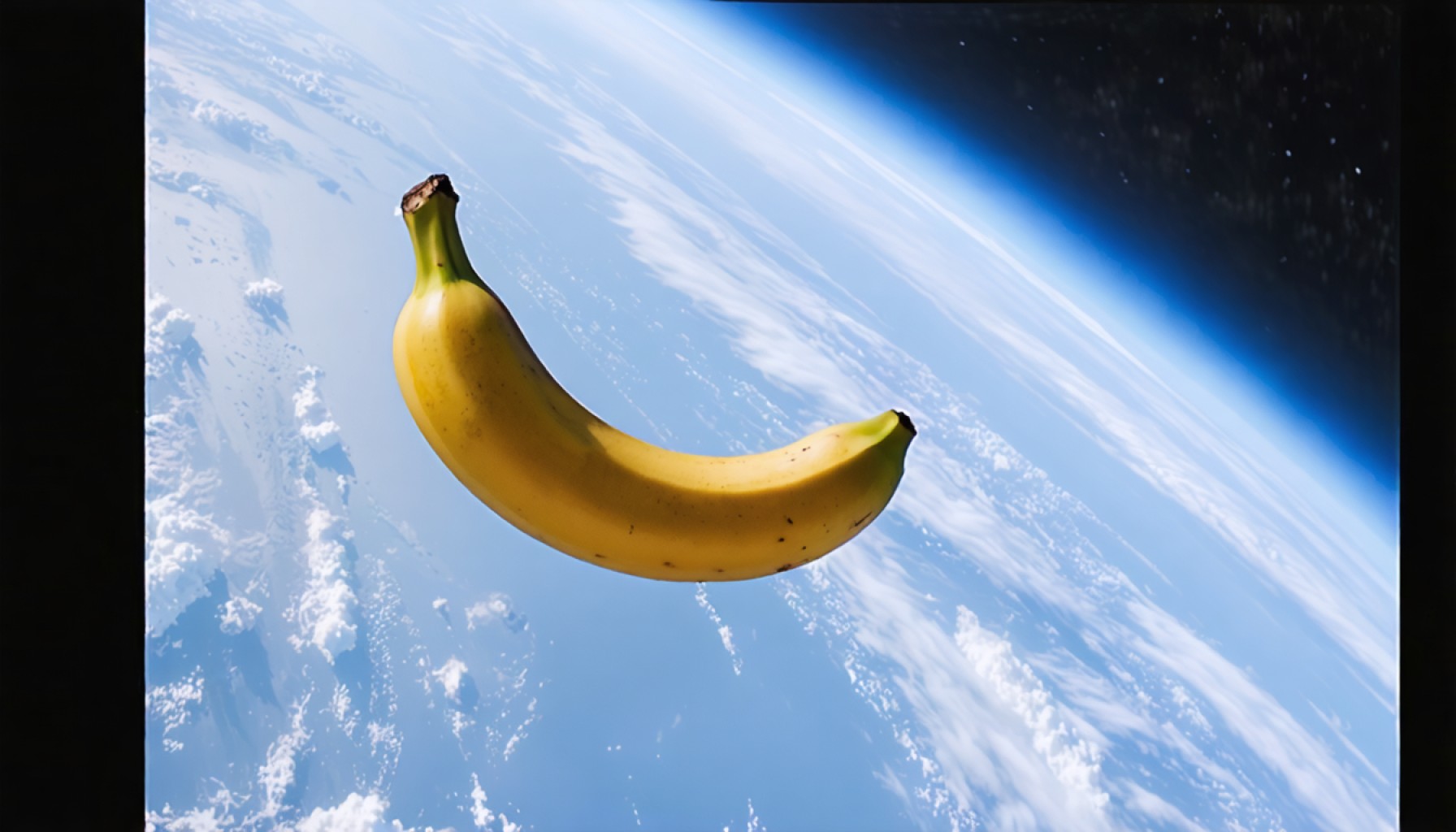 L'étrange conte de la banane voyageuse dans l'espace : l'ingénieux expérience en apesanteur de SpaceX -