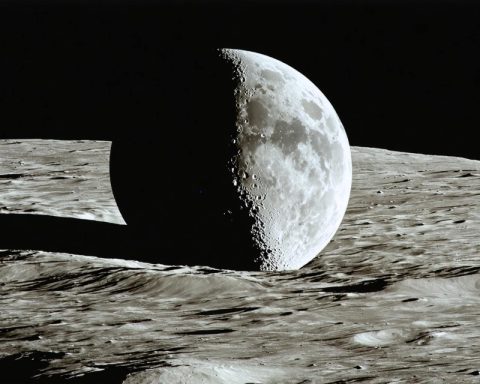 NASA’s Eye in the Sky Captures Elusive Blue Ghost on the Moon