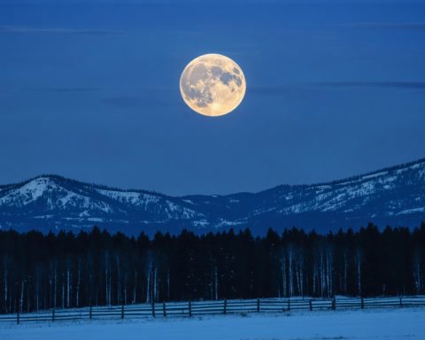 Witness the Ethereal Show: Total Lunar Eclipse and Dance of Winter in Montana Witness the Ethereal Show: Total Lunar Eclipse and Dance of Winter in Montana