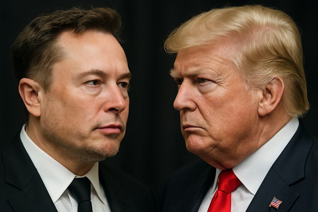 Elon Musk vs. Trump: Inside the Billionaire Brawl That Could Change Who Controls America’s Satellites Elon Musk vs. Trump: Inside the Billionaire Brawl That Could Change Who Controls America’s Satellites